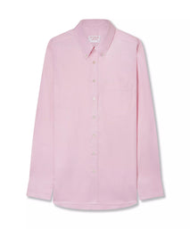 Pale Pink Classic Fit Smart Casual Button Down Weekend Oxford Shirt